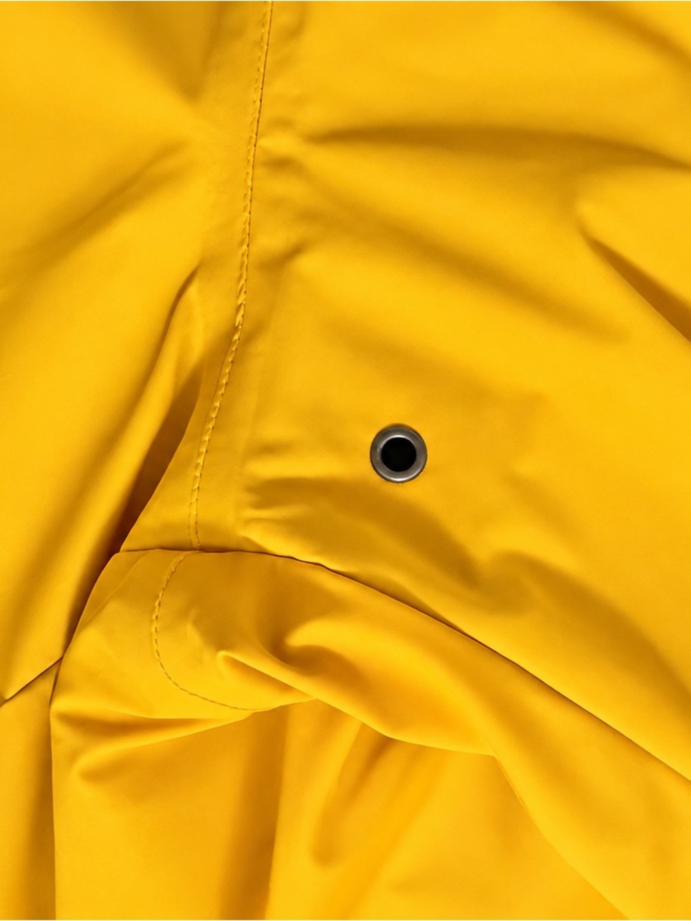 Port Authority Women’s Small Yellow Hooded Rain Jacket Waterproof Mesh Lined - Picture 5 of 9
